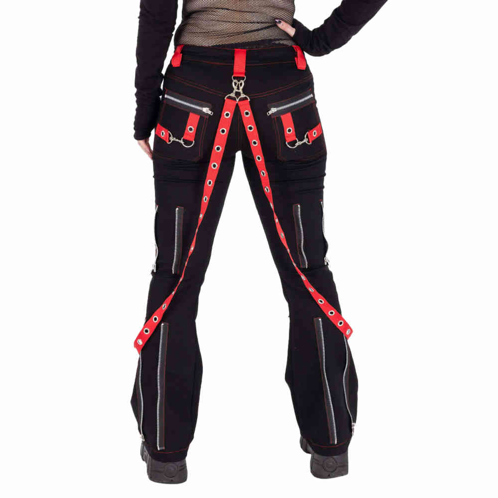 Poizen Industries - Trinity Pants standard fit - Black/Red